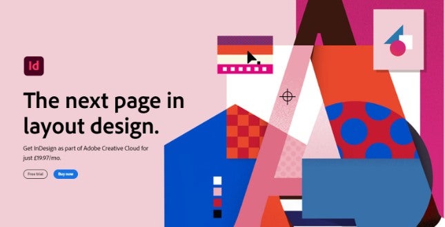 Best graphic design software - Adobe Indesign