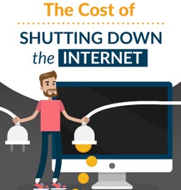 cost of shutting down the internet