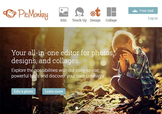 free online photo editor - picmonkey