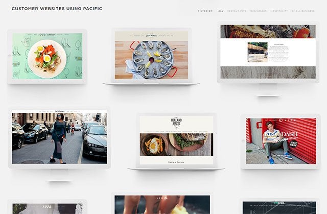 Squarespace Templates Examples