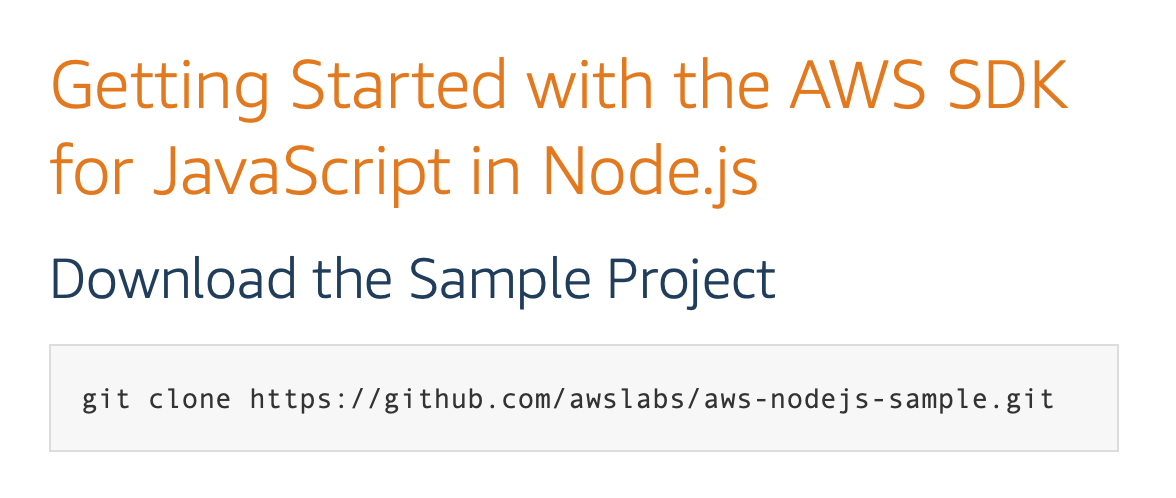 aws node js hosting
