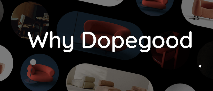 Dopegood website screenshot