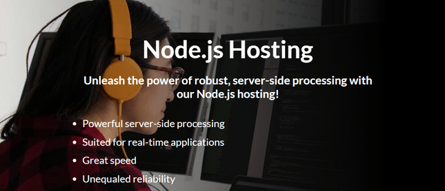 hostpapa node js homepage