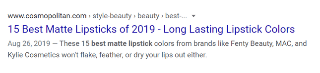 google search results for makeup