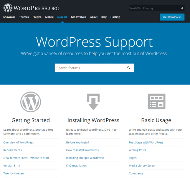 wordpress forums